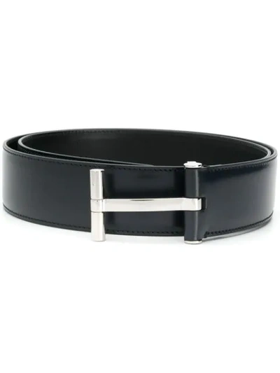 Shop Tom Ford T-buckle Belt In Blue