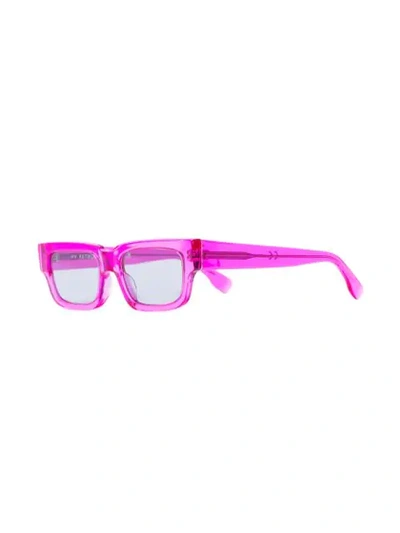Shop Retrosuperfuture Roma Sunglasses In Pink