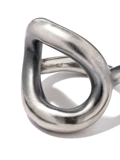 Shop Hum Solid Ring In Silver