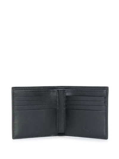 Shop Valentino Vring Bifold Wallet In Black
