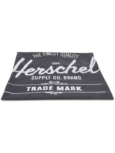 Shop Herschel Supply Co . Camp Towel - Black