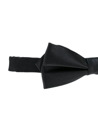 Shop Balmain Classic Bow Tie In Black