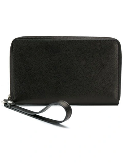 Shop Rick Owens Babel Passport Holder In Black