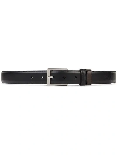 Shop Gucci Reversible Belt In Black