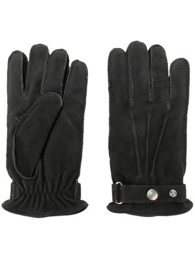 Shop Lardini Classic Gloves - Black
