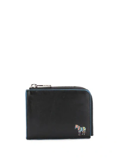 Shop Ps By Paul Smith Zip Around Wallet In Black