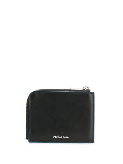 Shop Ps By Paul Smith Zip Around Wallet In Black