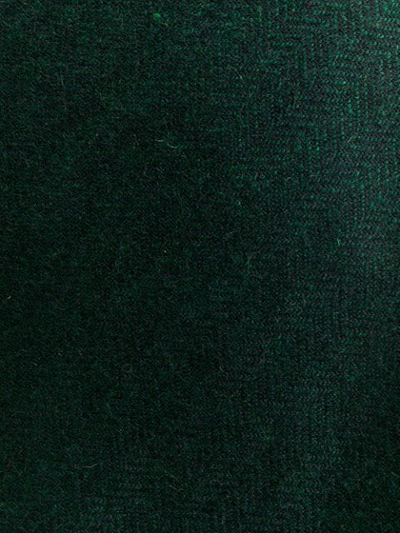 KITON CASHMERE TIE - 绿色