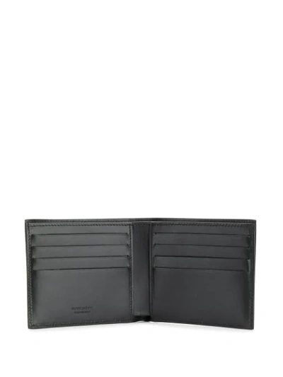 Shop Givenchy Printed Logo Wallet In Black