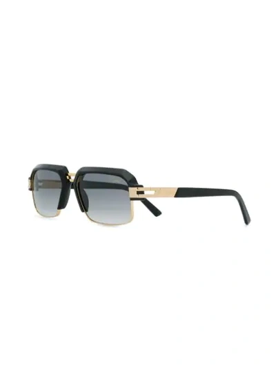 Cazal Square Sunglasses In Schwarz