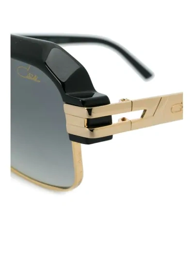 Cazal Square Sunglasses In Schwarz