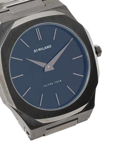Shop D1 Milano Ultra Thin Watch - Grey