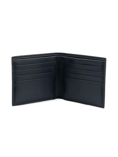 PRADA FOLDOVER LOGO WALLET - 灰色