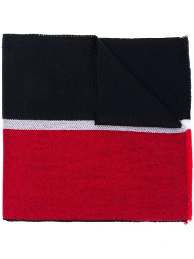 Shop Destin Collage Striped Scarf - Black