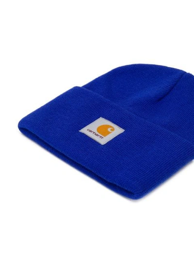 Shop Carhartt Watch Hat In Blue