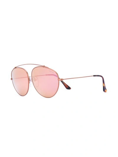 Shop Retrosuperfuture Aviator Sunglasses - Pink