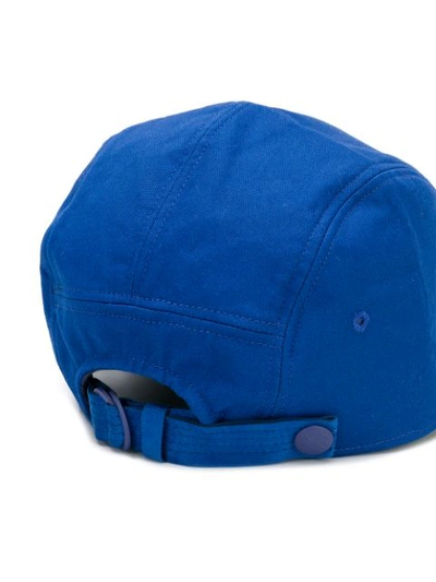 Shop White Mountaineering Embroidered Oxford Jet Cap - Blue