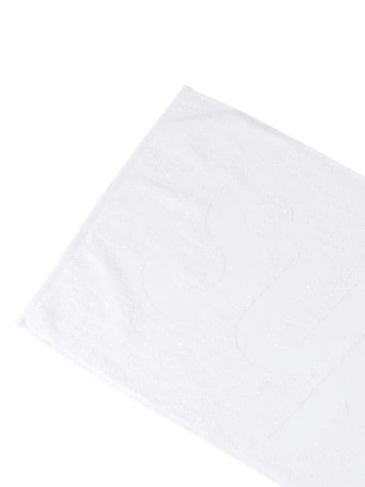 Shop Supreme Terry Logo Hand Towel In White