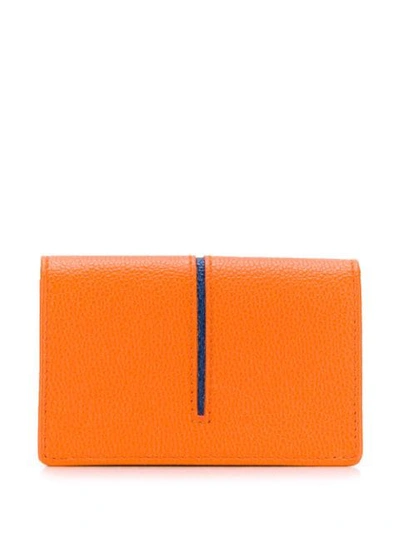 Shop Tod's Coin Wallet In 7q07 Orange Blue