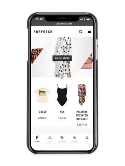 Heron Preston Black 'style' Iphone Xs Case In Black