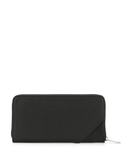 BOTTEGA VENETA ZIP-AROUND WALLET - 黑色