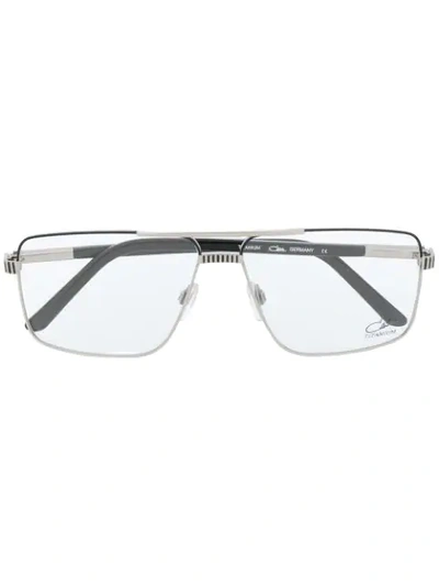Shop Cazal 7077 Glasses In Silver
