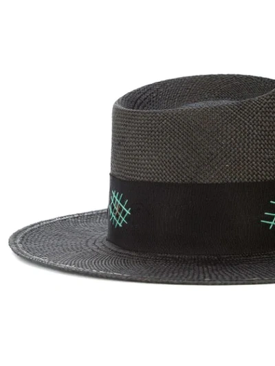Shop Nick Fouquet Parlamento Hat - Black
