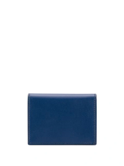 Shop Ferragamo Gancini Cardholder In Blue