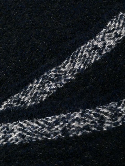 Shop Destin Bord Knit Scarf - Blue