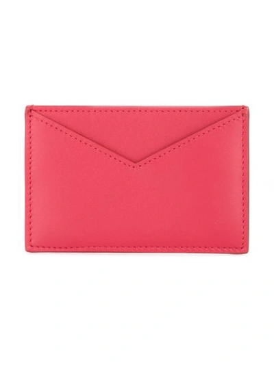 Shop Calvin Klein 205w39nyc Embossed Logo Cardholder In Red