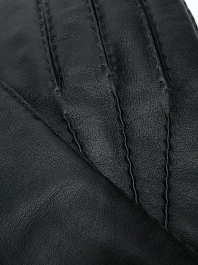 Shop N•peal Chelsea Leather Gloves In Black