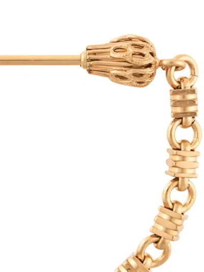 Shop Dolce & Gabbana Pin Brooch In Gold