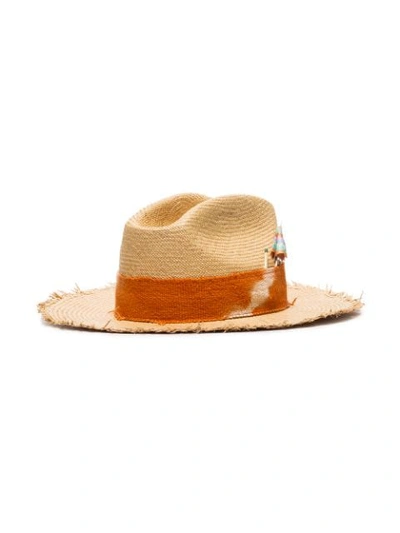 Shop Nick Fouquet Beige Pepe Fanjul Straw Hat In Neutrals