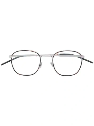 Shop Dior 0226 Ekp Glasses In Brown