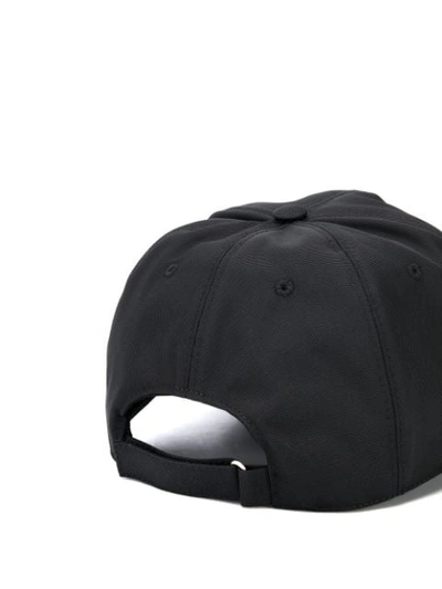 Shop Givenchy Embroidered Logo Baseball Hat In Black