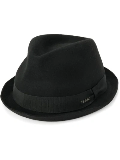 Shop Dsquared2 Fedora Hat In Black
