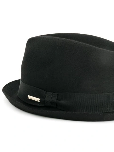 Shop Dsquared2 Fedora Hat In Black