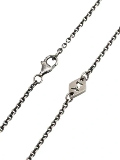 Shop M Cohen Hex Geo Lapis Lazuli Silver Necklace