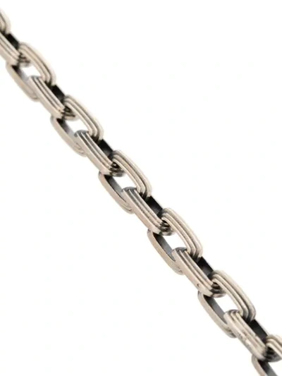 Shop M Cohen Equinx 10mm Chain Bracelet In  Metallic