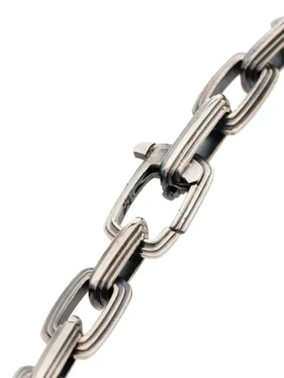 Shop M Cohen Equinx 10mm Chain Bracelet In  Metallic
