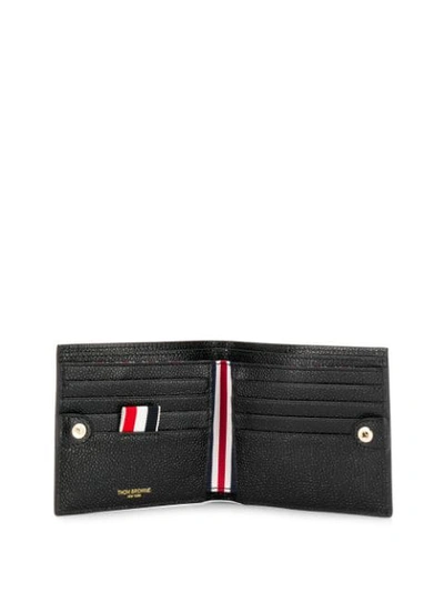 Shop Thom Browne Square Grained Wallet In Black