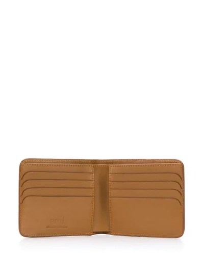 Shop Ami Alexandre Mattiussi Wallet In Brown