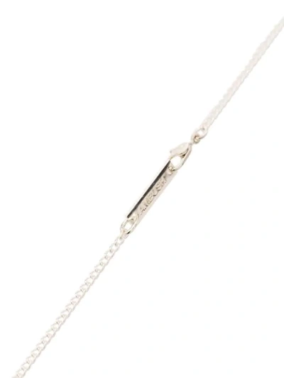 Shop Ambush Usb Pendant Necklace In Metallic