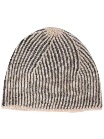 KNITTED BEANIE HAT