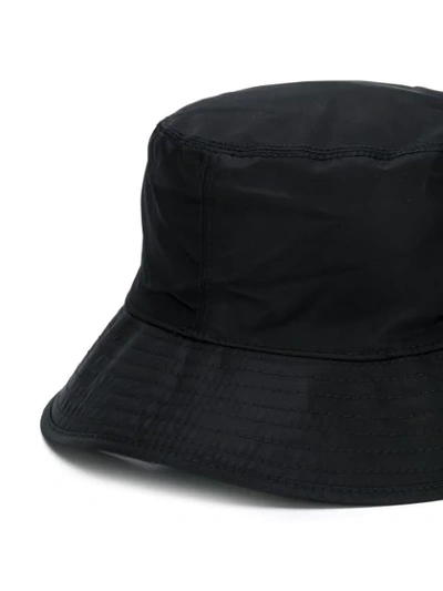 Shop Mcq By Alexander Mcqueen Logo Bucket Hat In Black