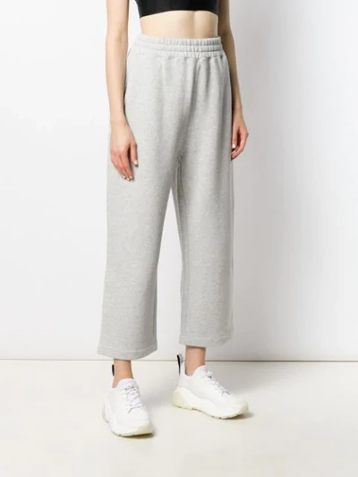 Shop Alexander Wang Wide In Grey