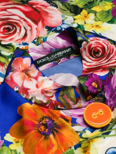 Shop Dolce & Gabbana Printed Shirt - Blue