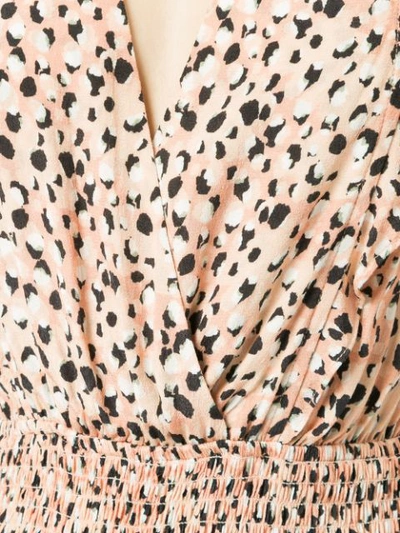 Shop Suboo Leopard Print Maxi Dress - Pink