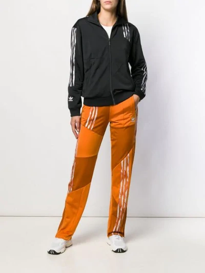 Shop Adidas By Danielle Cathari Recycled Track Pants In Orange