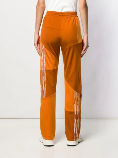 Shop Adidas By Danielle Cathari Recycled Track Pants In Orange